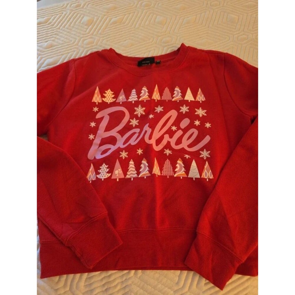 Babrie Holiday Sweatshirt Girls M
